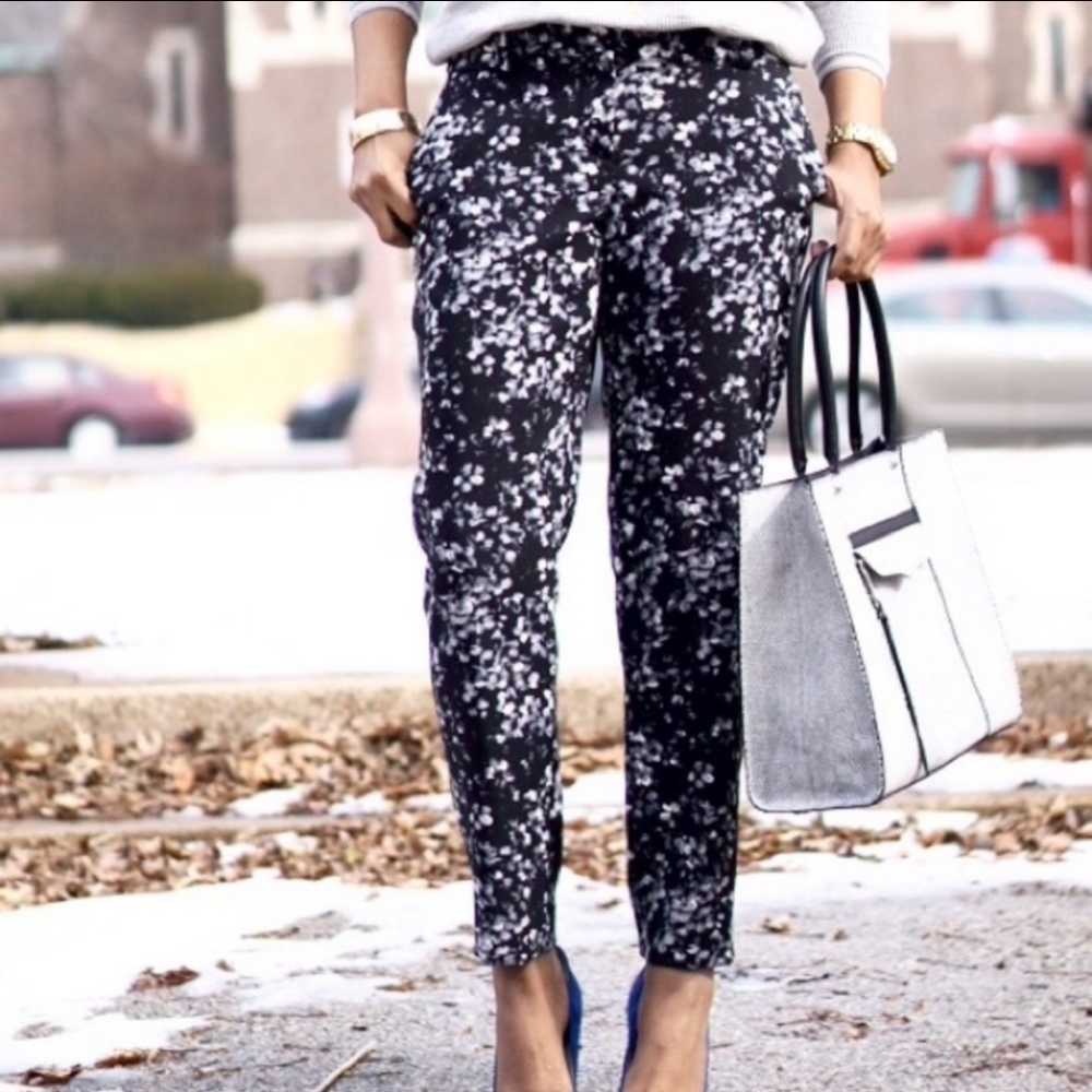 Ann Taylor Floral pants